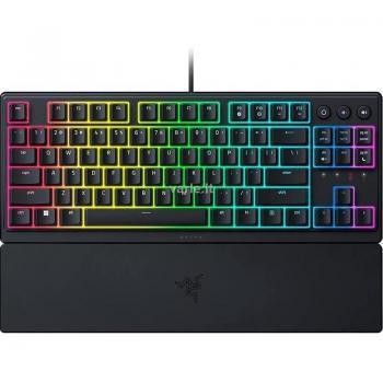 Razer Ornata V3 TKL Teclado Gaming Mecánico de Membrana con Retroiluminación RGB - USB - Negro