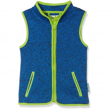 Chaleco de Forro Polar Knitpolar Azul Talla 140 Unisex para Niños