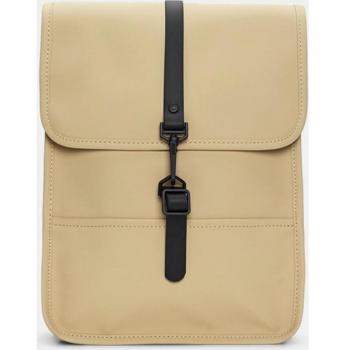 Rains Backpack Micro Water-Resistant Small Beige