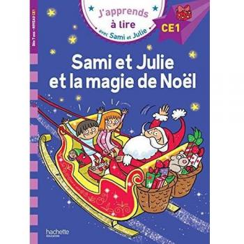 Libro de lectura para niños Sami y Julie: La magia de Navidad - Nivel CE1