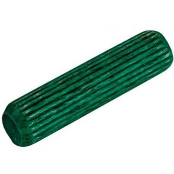 Wolfcraft - Juego espiga corrugado madera haya diámetro 8x40