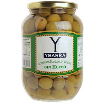Ybarra Aceituna Manzanilla Lisa sin Hueso, 400g