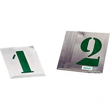 ACHA - Numeros Rotular Aluminio Jgo Acha 100 Mm