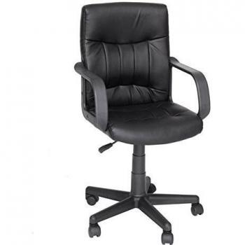 labellevie sillón giratorio silla de oficina acolchada de piel cara