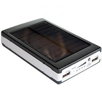 Solar Bank 8000mAh Bateria externa con placa solar