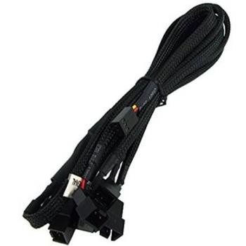Phobya - Molex Power Supply Splitter - Sleeved Cable - 1F