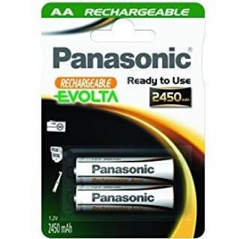 Panasonic Blister 2 Pilas Recargables LR6 AA EVOLTA - READY TO USE