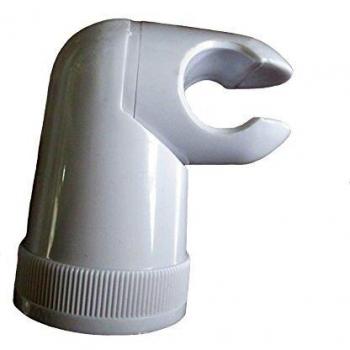 ABS 03622B - Soporte ducha bayoneta 03622 blanco blanco