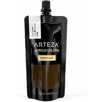 ARTEZA Pintura acrílica para manualidades y arte | Tubo de 120 ml | Acrílico de color Ocre Natural Oscuro