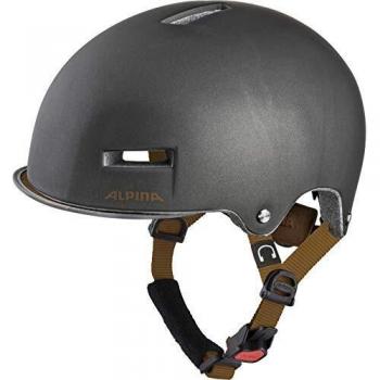 Alpina GRUNERLOKKA Casco de Bicicleta, Unisex-Adult, Sepia, 57-61