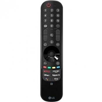 LG MR22GN - Mando a Distancia, Magic Remote para Modelos de TV LG 2021/2022, Micrófono Integrado Compatible con Alexa y Google, Color Negro