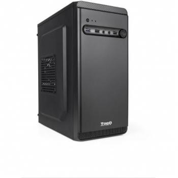 TooQ TQC-4702U3C-B Caja Minitorre Micro-ATX/Mini-ITX - Soporte para Discos 3.5”, 2.5” - Conexiones USB 3.0