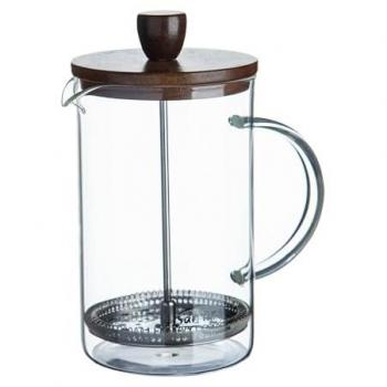 Cafetera de Émbolo San Ignacio Noia de Vidrio Borosilicato 800 ml Ø15,8x10x18,8 cm