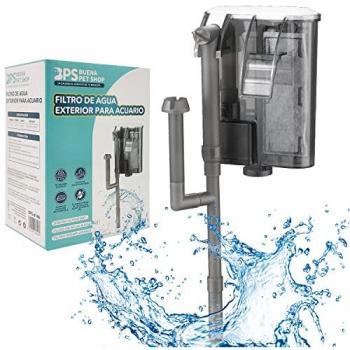 Filtro Externo para Acuario 190 L/h - Capacidad de 10-30 L, diseño colgado, ahorro de energía, modelo BPS-6146