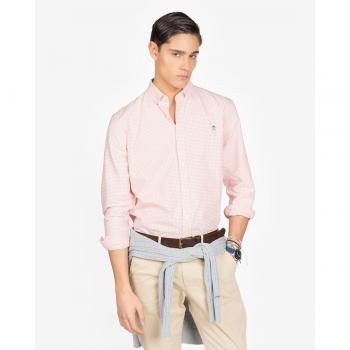 Harper & Neyer - Camisa de hombre slim de cuadros