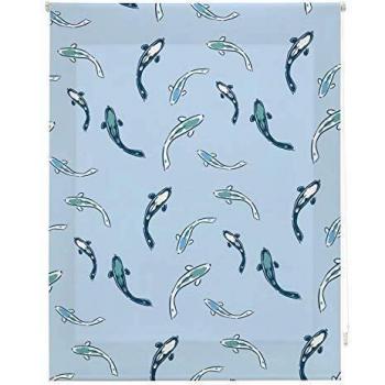 Homeflex Storalia - Estor Digital Infantil Tiburones - Enrollable - 180X250 cm - Disponible en Varias Medidas
