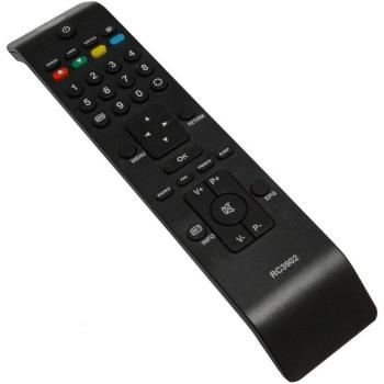 AERZETIX: Mando a distancia para televisor compatible con VESTEL HITACHI SHARP JVC TELEFUNKEN WATSON TOSHIBA RC3902