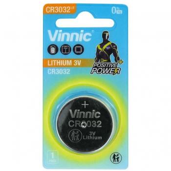 Pila de Litio Vinnic CR3032 - 1 Unidad