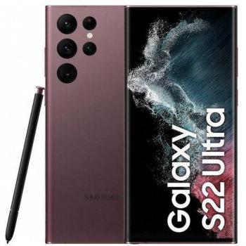 Smartphone Samsung Galaxy S22 Ultra 5G 512GB Burdeos 12GB RAM Doble SIM Pantalla 6.8 Reacondicionado