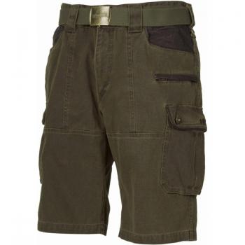 Harkila Oryx pantalones cortos - 11010523907, 42W x 34L, Verde/Marrón