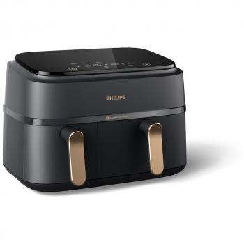 Philips Airfryer Dual Basket 3000 Series, 9L Capacity, 2750W, RapidAir Technology, Two Baskets (3L + 6L)