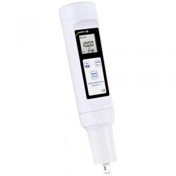 Conductímetro Digital Portátil PCE-PWT 10 para Aguas Purificadas - Medición de Conductividad (0 a 20 µS/cm), Salinidad y Compensación de Temperatura hasta +60 ºC