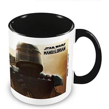 Star Wars Shoulder Mando - Taza (315 ml), diseño de mandalorian y The Child