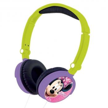 LEXIBOOK Disney Minnie Mouse Auriculares Estéreo Plegables Diadema Infantiles Multicolor