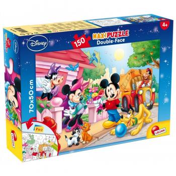 Puzzle Supermaxi Mickey Mouse 150 Piezas Double-Face 70x50 cm