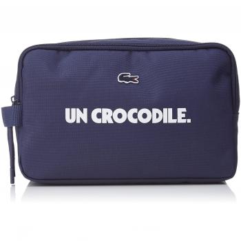 Lacoste Neocroc Fantaisie - Cartera para hombre  Hombre, azul