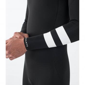 Traje de Neopreno Hurley Advant 4/3mm con Cremallera Trasera para Hombre - Negro - Talla M