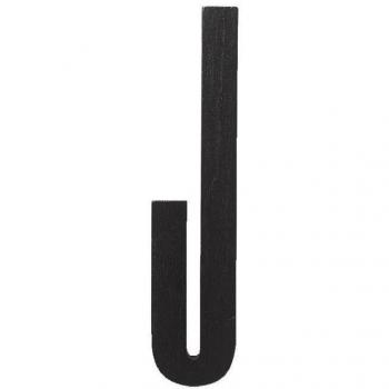 design letters Letras y números, Madera, Negro, Talla única