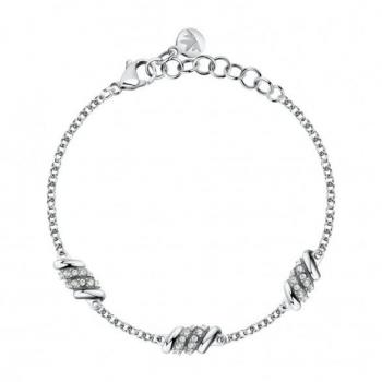 Pulsera de Mujer Morellato en Acero con Cristales - Colección Torchon SAWZ06