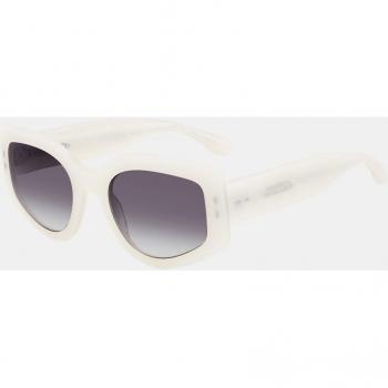 Isabel Marant Women's Rectangular Cat Eye Sunglasses - White/Gray Gradient - One Size