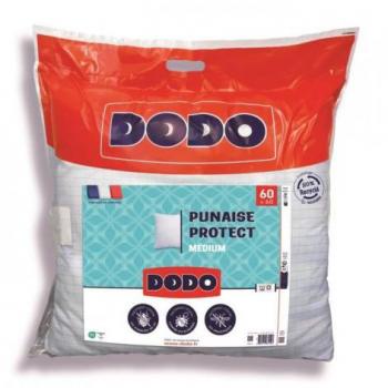 DODO Almohada Antiácaros Blanca 60x60 cm 550 g/m² Cuida Cada Detalle
