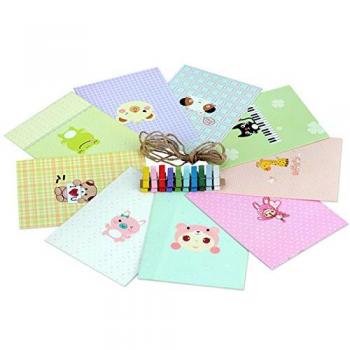 ryadia (TM) 9 pc/lot 6 inch Diy dibujos animados marco pared animales papel marco de fotos Creative combinación venta