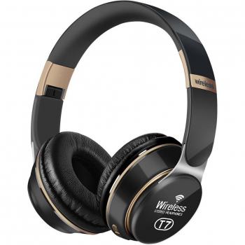 Auriculares inalámbricos deportivos Bluetooth con micrófono y soporte para tarjeta TF, sonido de bajo