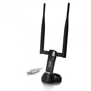 Netis WF2190 AC 1200 - Adaptador inalmbrico de Banda Dual, USB 3.0, 2 Antenas Desmontables