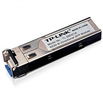TP-Link TL-SM321A Módulo Transceptor SFP bidireccional 1000Base-BX WDM, Gris