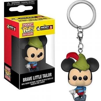 Pop! Disney Mickey 90 Years - Keychain Brave Little Tailor
