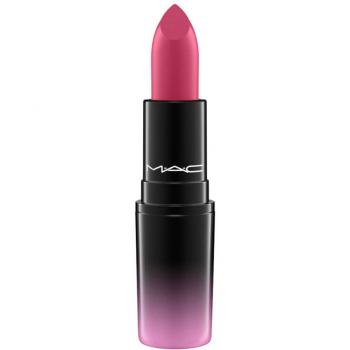 MAC Love Me Lipstick 422 Mon Coeur - Labial cremoso, formulación suave y moldeadora, tono 422, peso de 3 g