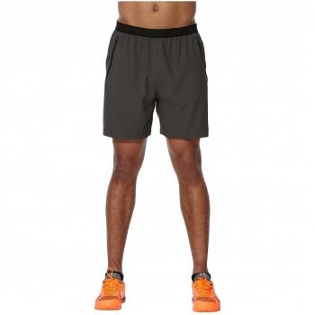 Asics Ventilation Pantalones Cortos, Hombre, Gris