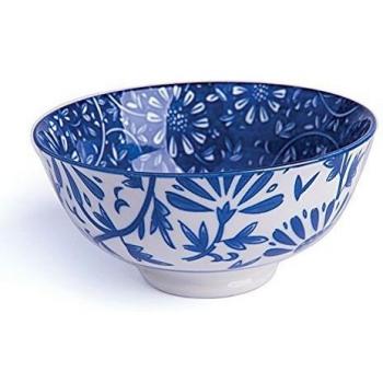 Excelsa Oriental – Cuenco de Porcelana, Porcelana, Fiori BLU, 12 cm