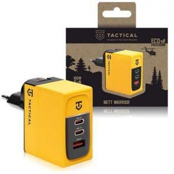 Cargador de pared GaN USB-C 100W + USB 60W - Negro/Amarillo