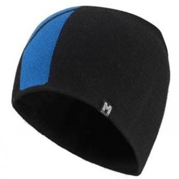Gorro Millet Logo Negro Azul Eléctrico Unisex Talla Única