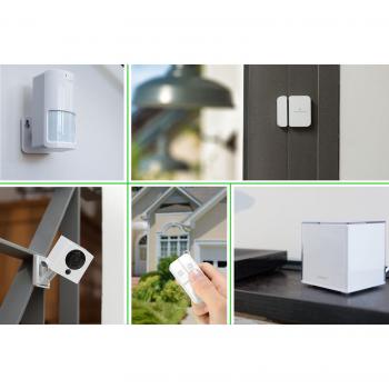 iSmart Alarm IHISA2G Sistema de Seguridad para el hogar, Bianco