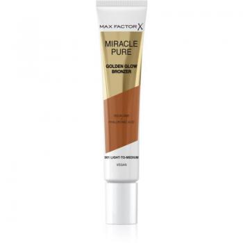 Bronceador en crema Miracle Pure, tono 001 Light to Medium, 15 ml, para iluminar la piel