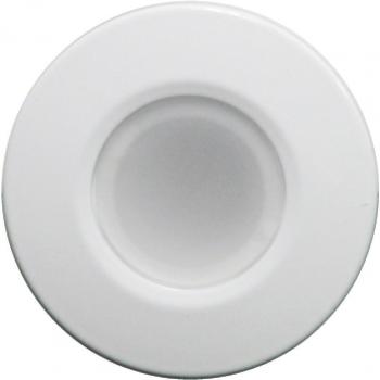 LUMITEC 112523 ORBIT - FLUSH MOUNT DOWN LIGHT - WHITE FINISH - WHITE NON DIMMING