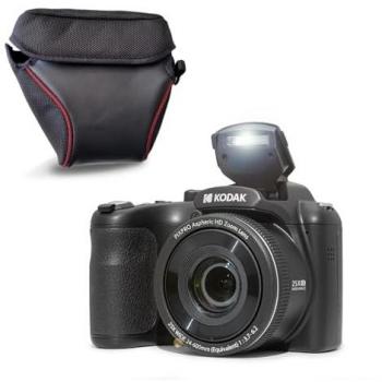 Cámara Bridge KODAK Pixpro AZ255 16 MP, Zoom Óptico 25x, Vídeo Full HD 1080p, Gran Angular 24 mm, Estabilizador Óptico, Pantalla LCD 3,