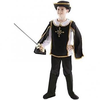 EUROCARNAVALES Disfraz de Mosquetero Azul para niño